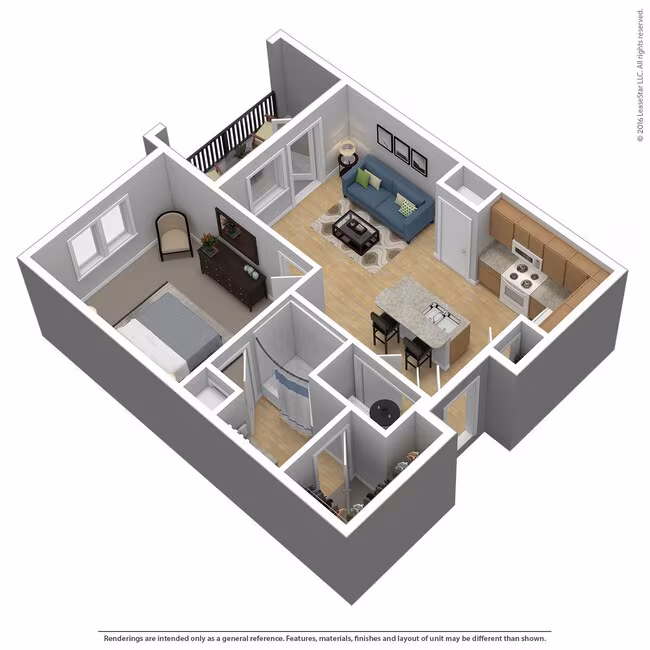 Unit 12205 04207 floor plan